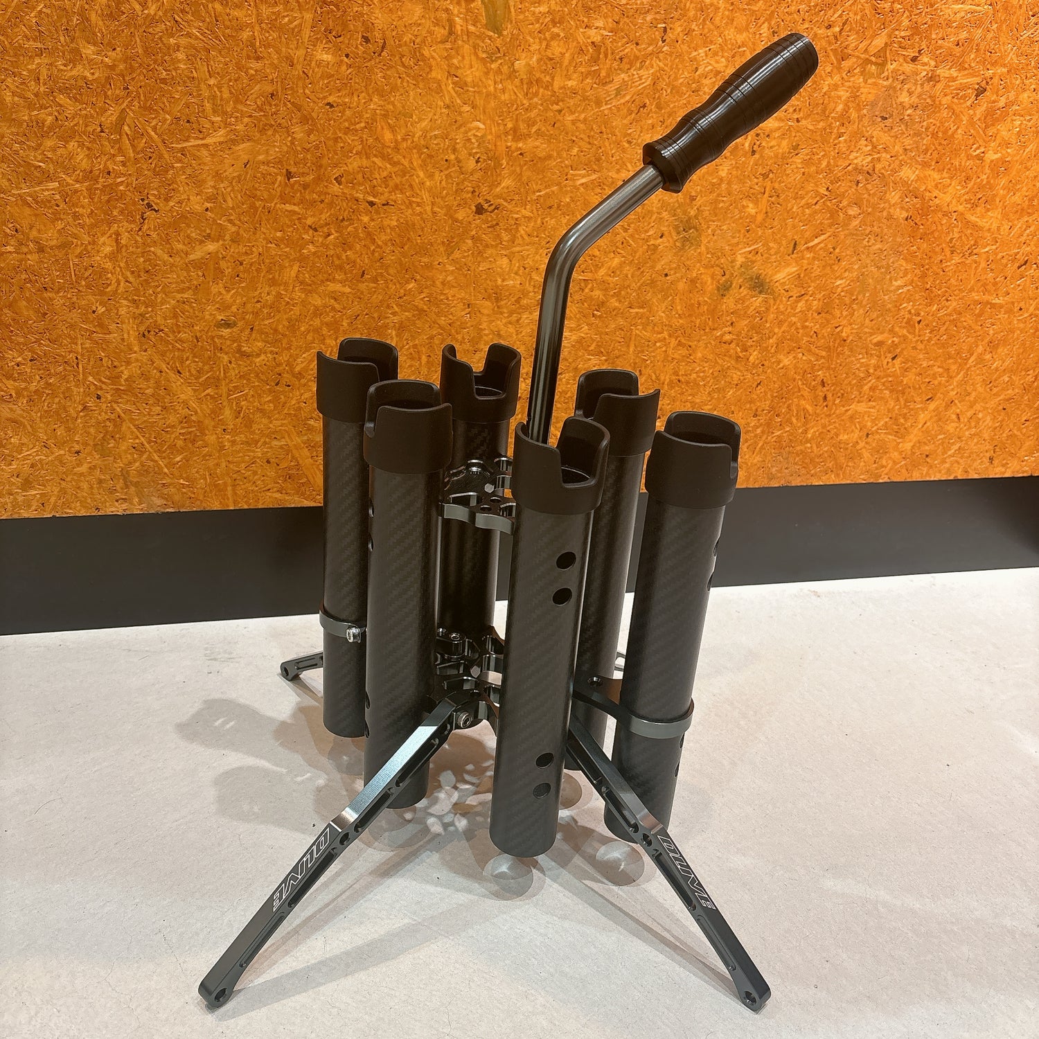 DLIVE ROD STAND FORCE Matt Carbon Holder color(ドライブロッドスタンドフォース マットカーボンホルダー仕様)
