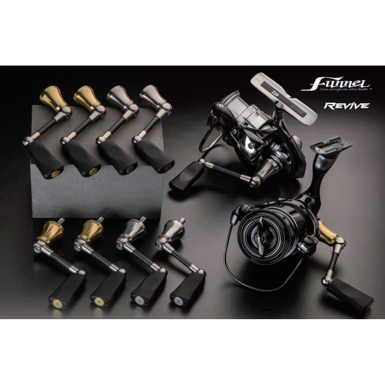 ファンネル Funnel シマノ用 40mm リールハンドル Funnel(ファンネル) – t-Route