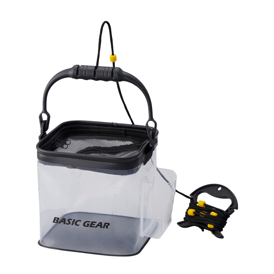 BASIC CLEAR BUCKET 9L（ベーシッククリアバケツ９L）