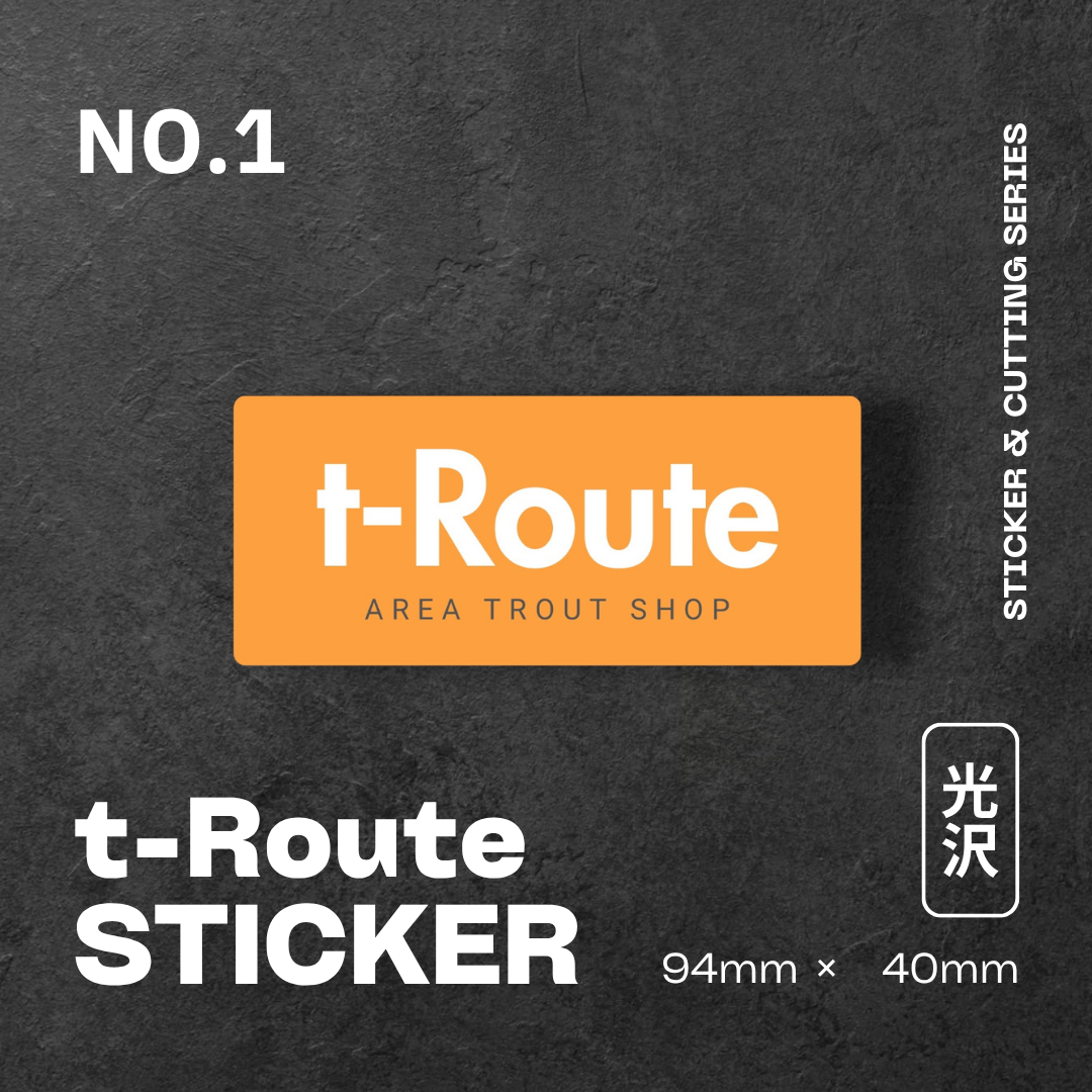 t-Route Original Stickers & Cutting Sheets（t-Routeオリジナルステッカー＆カッティングシート）