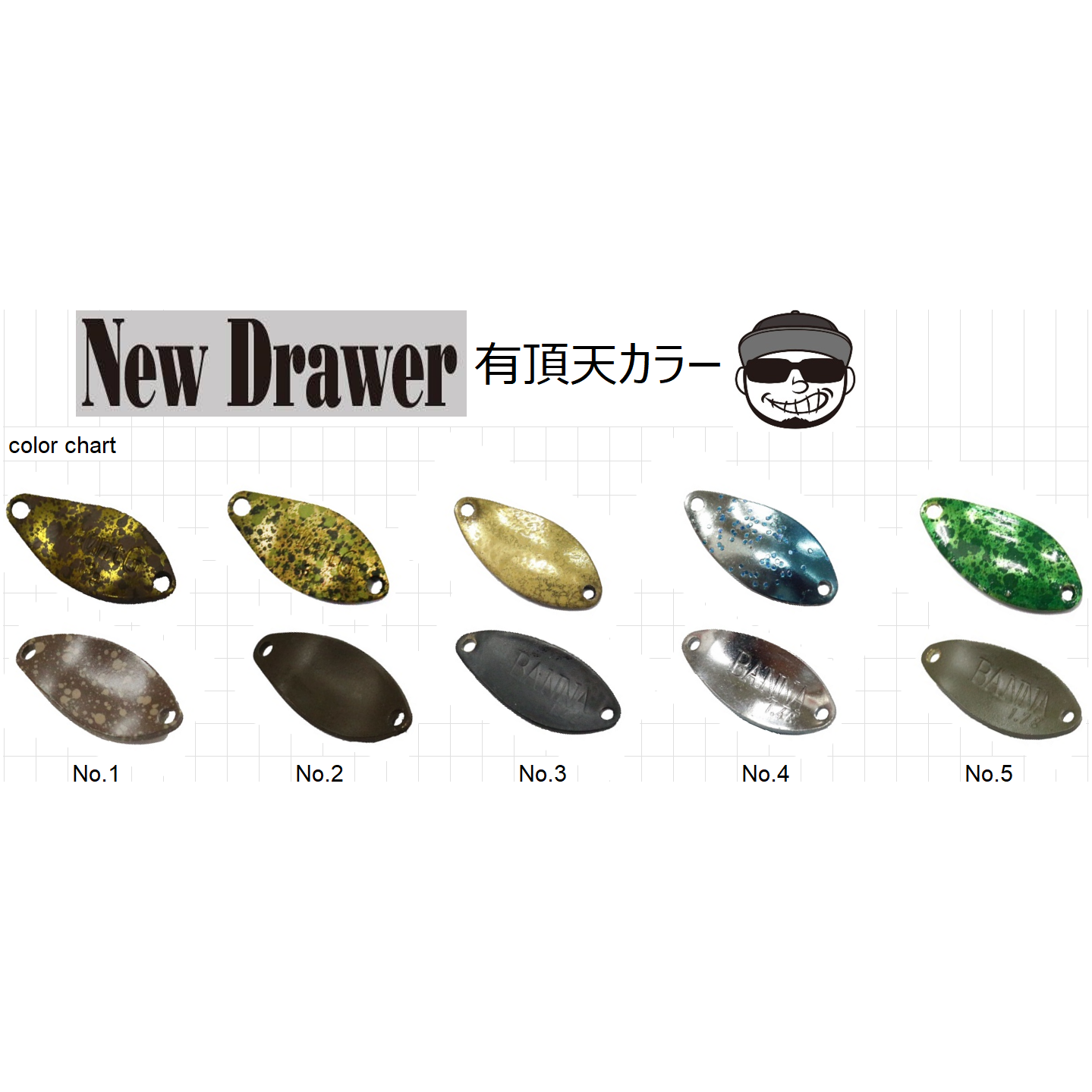 New Drawer 有頂天 color（ニュードロワー）