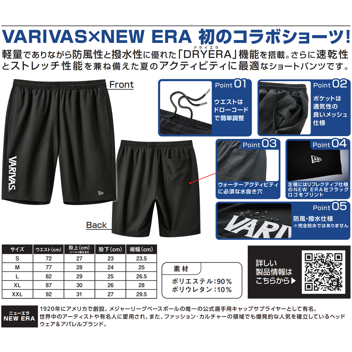 [VARIVAS × NEW ERA] T-Shirts ＆Shorts（ティーシャツ＆ショーツ）