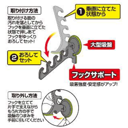 PITATTO! MULTI HANGER（ピタッと！マルチハンガー）