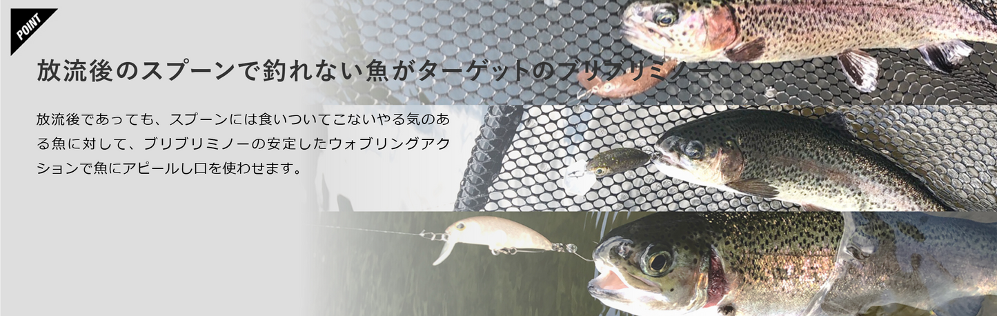 BURIBURI MINNOW HF Rattle（ブリブリミノーハイフロートラトル）