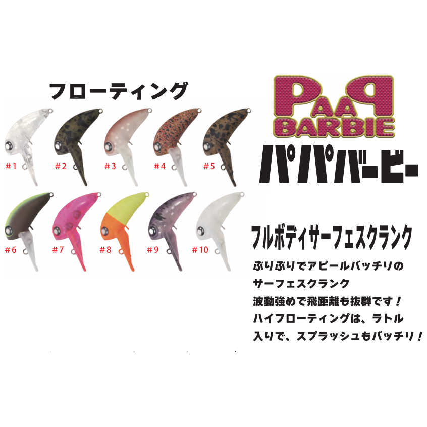 PaPa BeRBie F（パパバービーF）