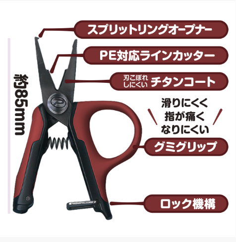 Gumi Grip Plier/Gumi Grip Scissors（グミグリッププライヤー/グミグリップシザーズ）