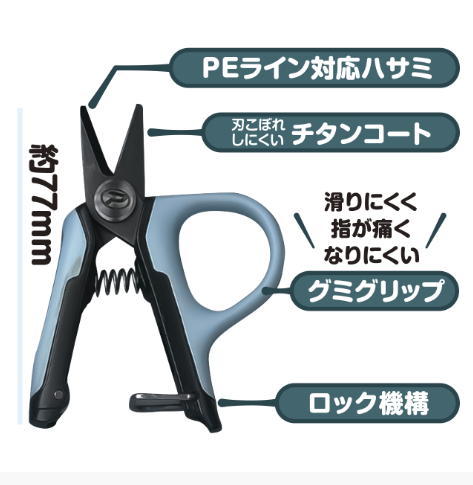 Gumi Grip Plier/Gumi Grip Scissors（グミグリッププライヤー/グミグリップシザーズ）