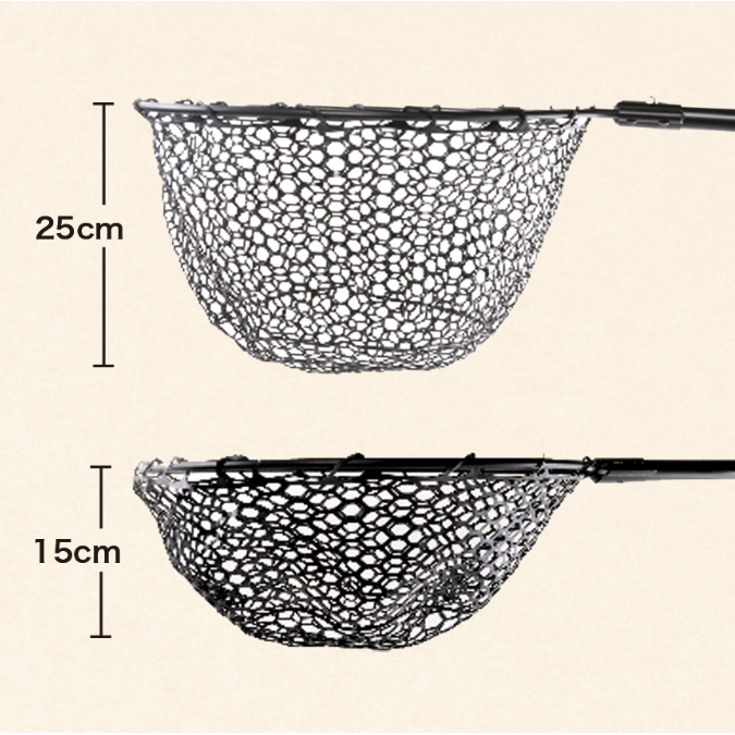 BASIC RUBBER NET SPARE（交換用ベーシックラバーネット）