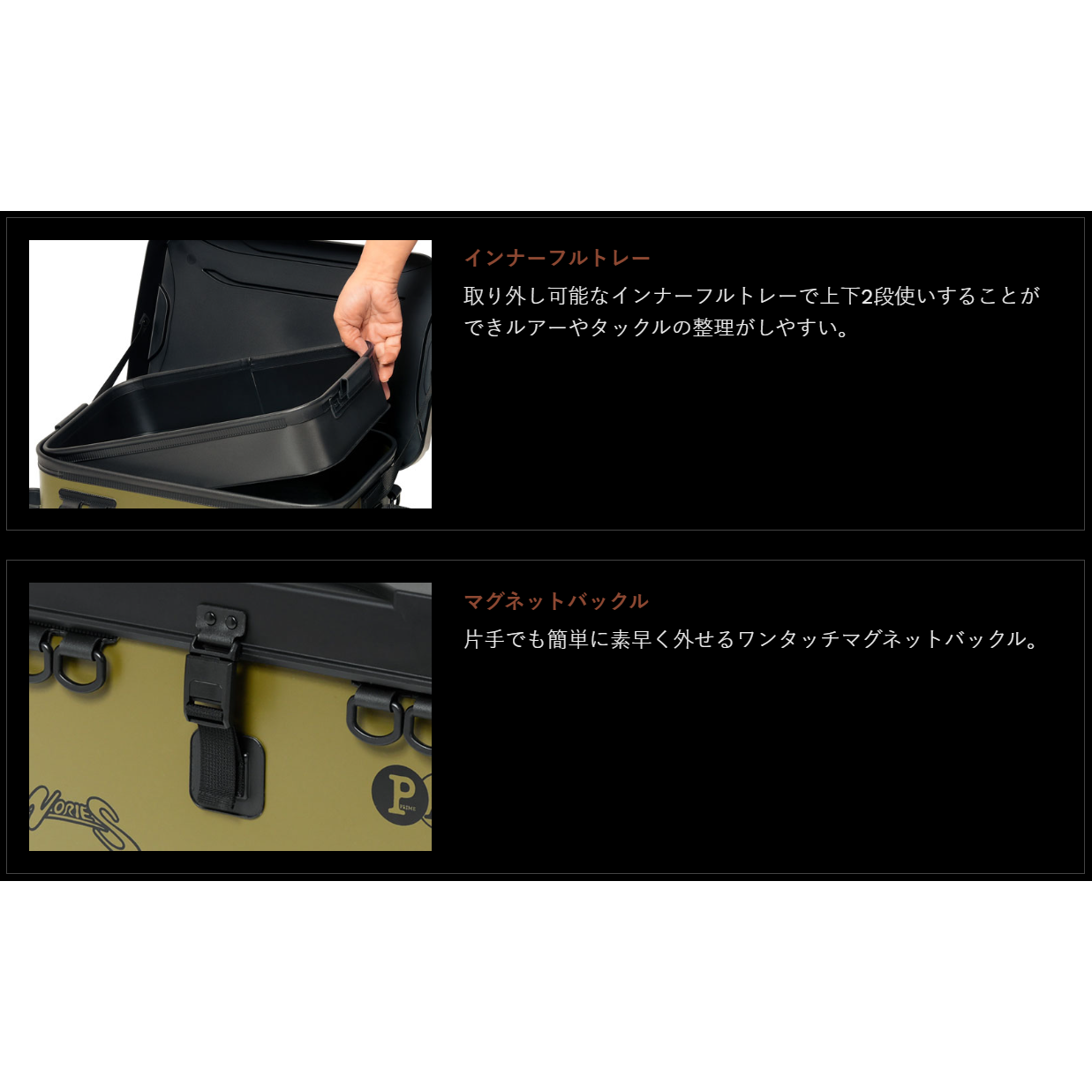 TROUT TACKLE STORAGE NS-01×PA（トラウトタックルストレージNS-01×PA）