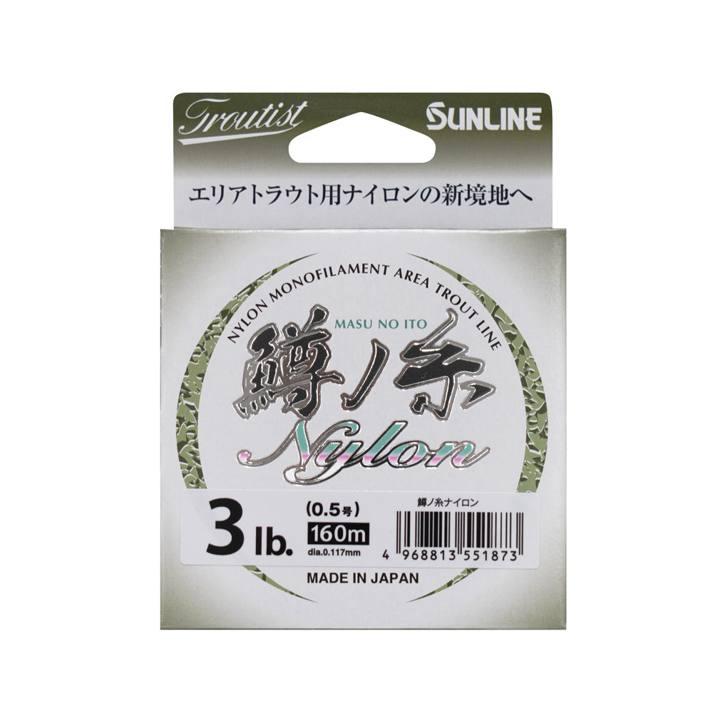 Troutist MASUNOITO NYLON（トラウティスト鱒ノ糸ナイロン）
