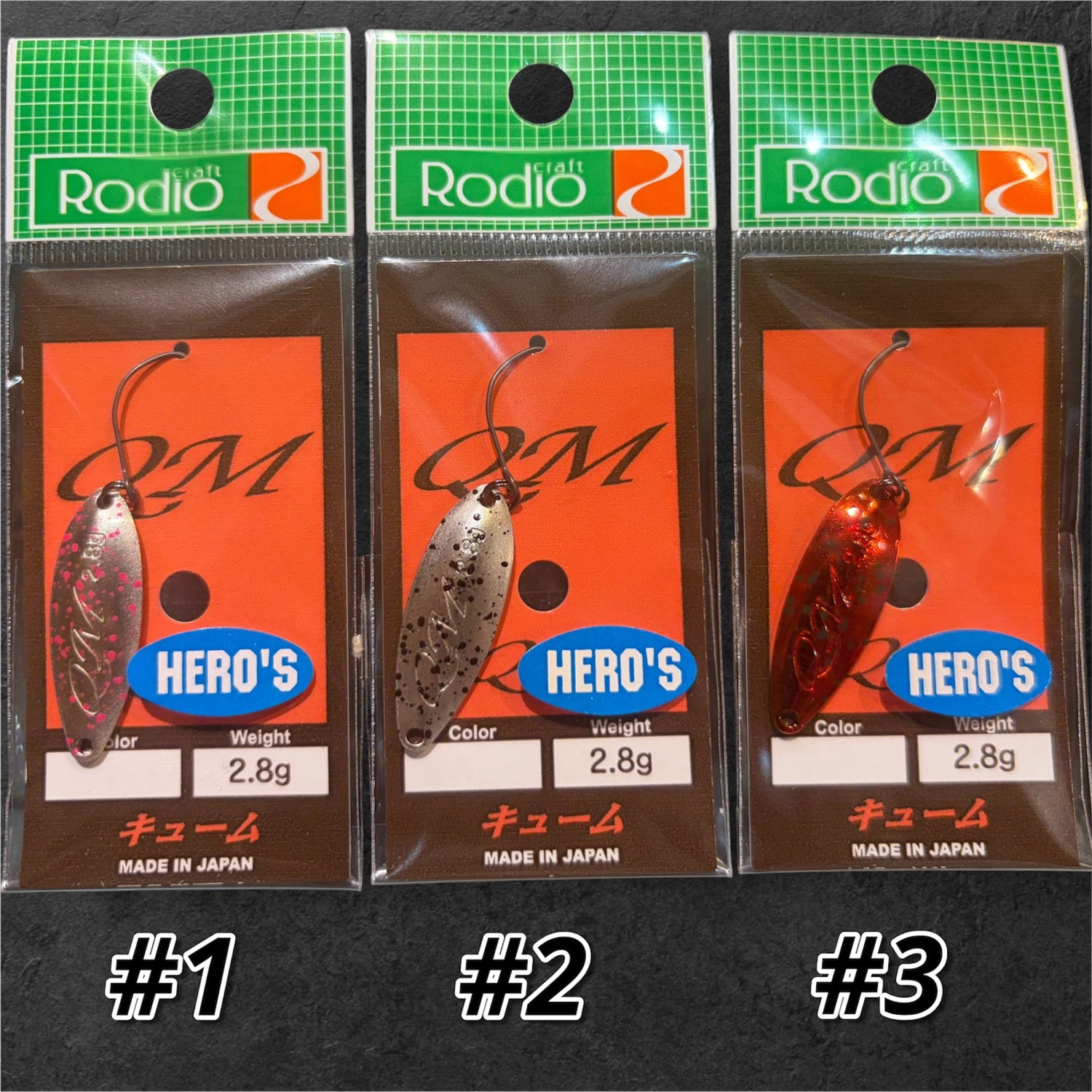 QM KL HERO'S Tester color（キュームケイムラヒーローズテスターカラー）