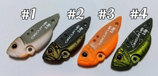 CIRCUIT VIB TROUT model 1091 color（サーキットバイブ トラウトモデル1091モデル）