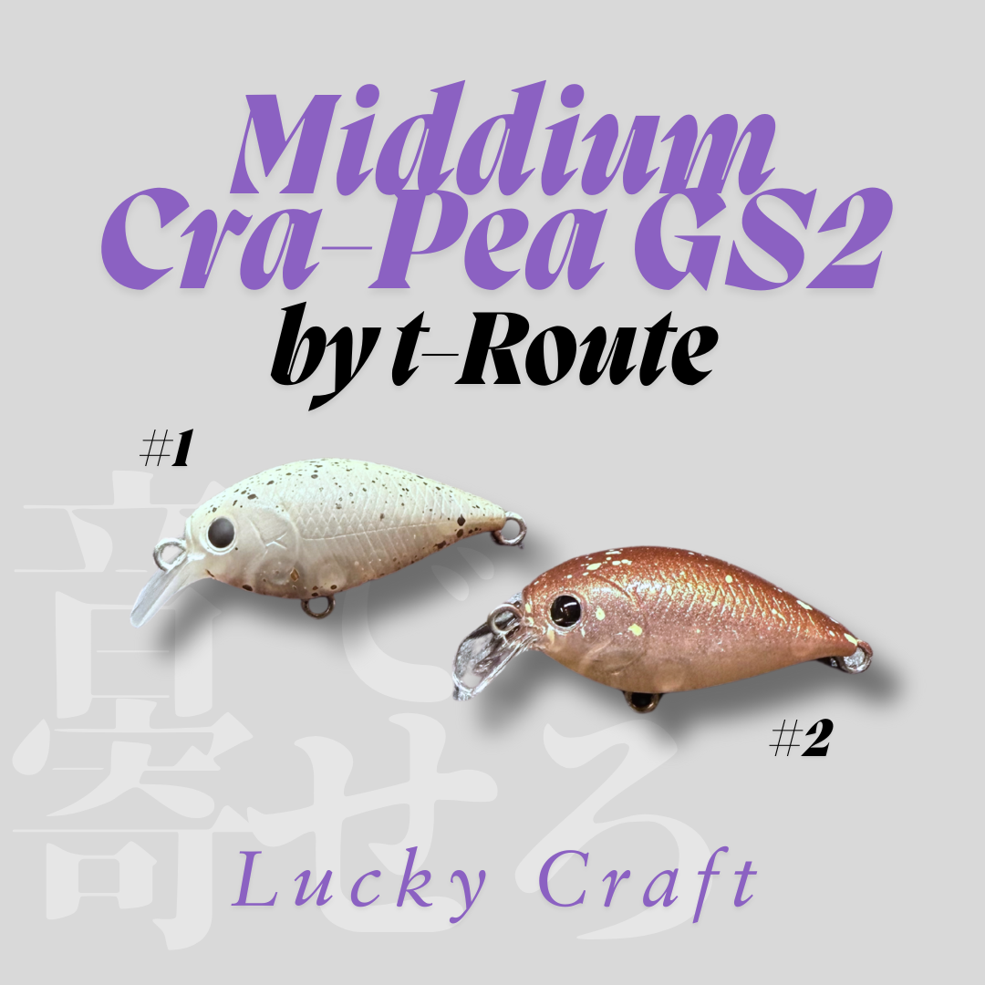 Medium Cra-Pea GS2 t-Route Limited（ミディアムクラピーGS2ティールートオリカラ）