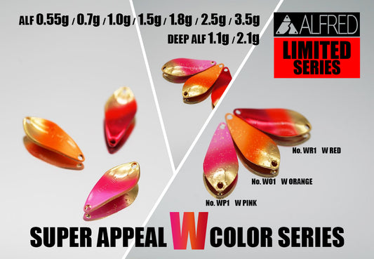 ALFRED LIMITED SUPER APPEAL W COLOR SERIES（アルフレッドリミテッドスーパーアピールWカラー）