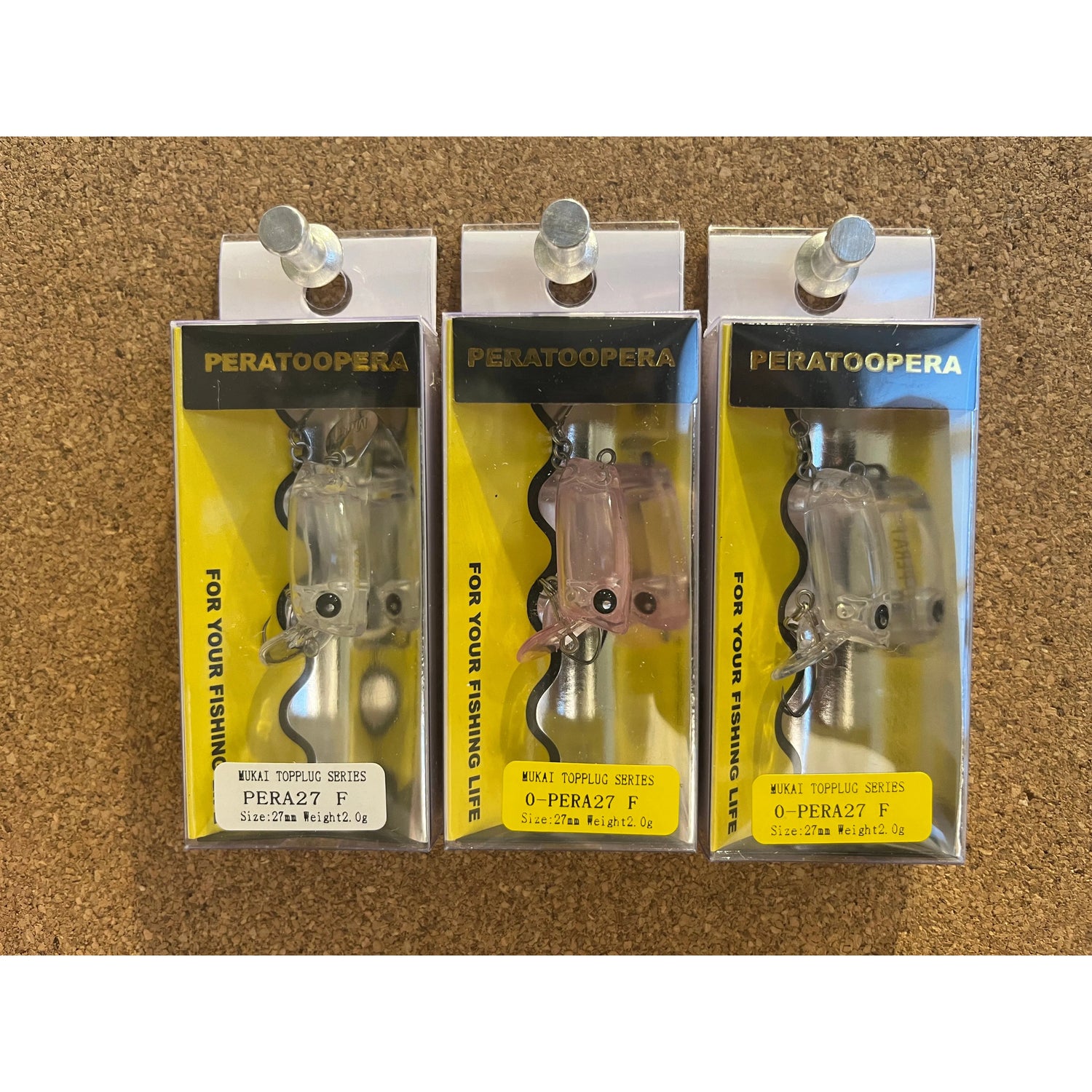 PERA 27F & O-PERA 27-F（ ペラ 、 オペラ ）