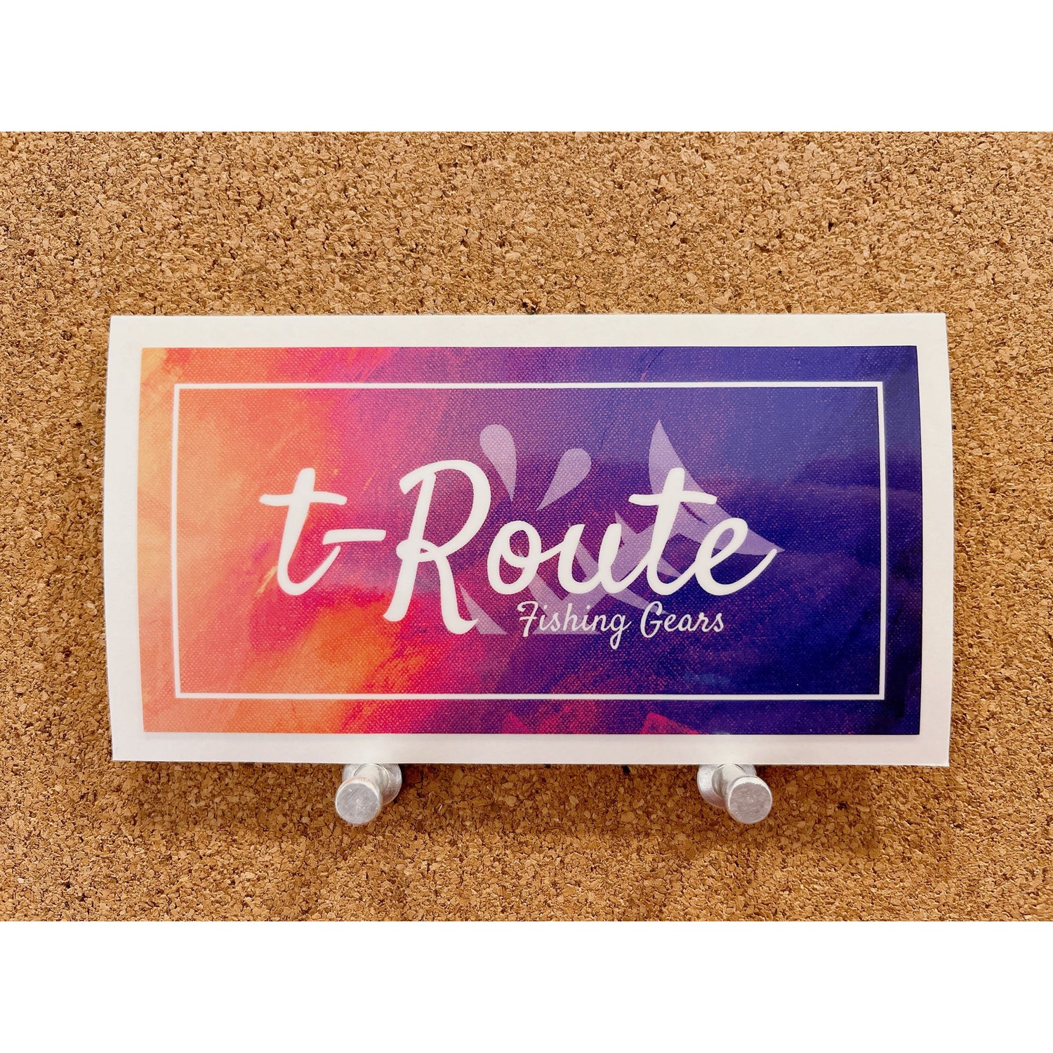 t-Route original cutting sheet (white / black)