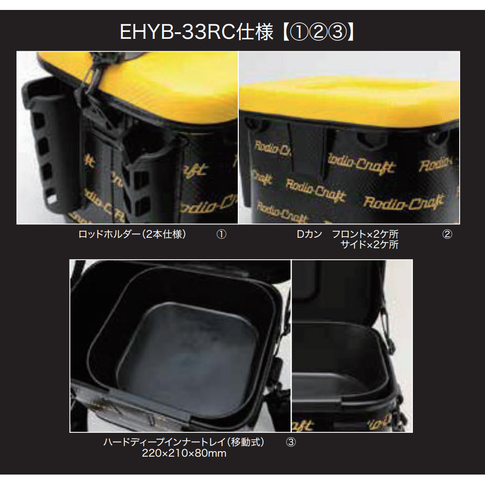 RCカーボンタックルバッグ2022