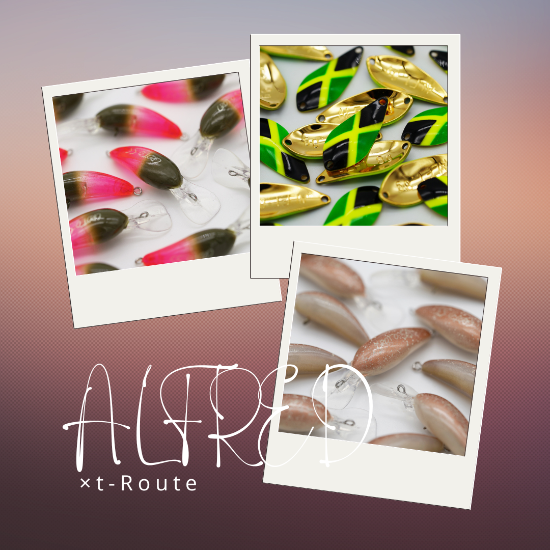Alfred Lures t-Route Original Color（アルフレッドルアーt-Routeオリカラ）